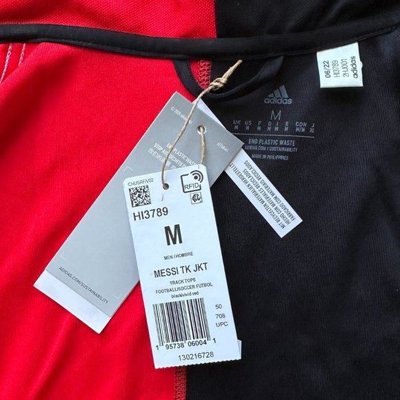 SOLD-OUT Adidas MESSI ‘Half & Half’ SOCCER JACKET HI3789 Size M - Picture 8 of 16